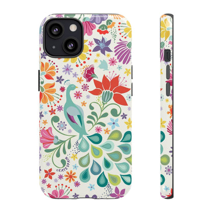 Peacock Sanctuary iPhone Tough Case