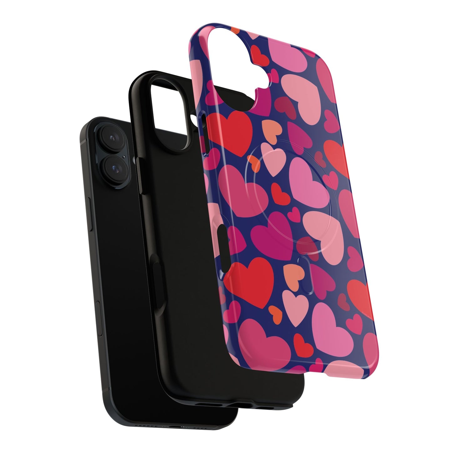 Valentine Hearts iPhone MagSafe Tough Case