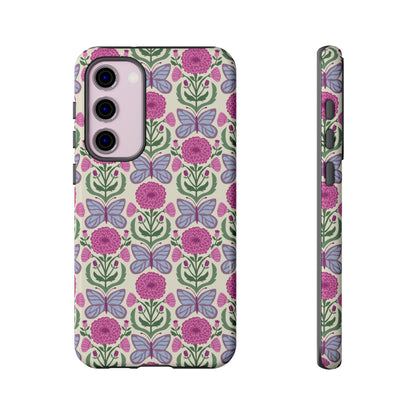 Butterfly Samsung Case - Garden Nature Design