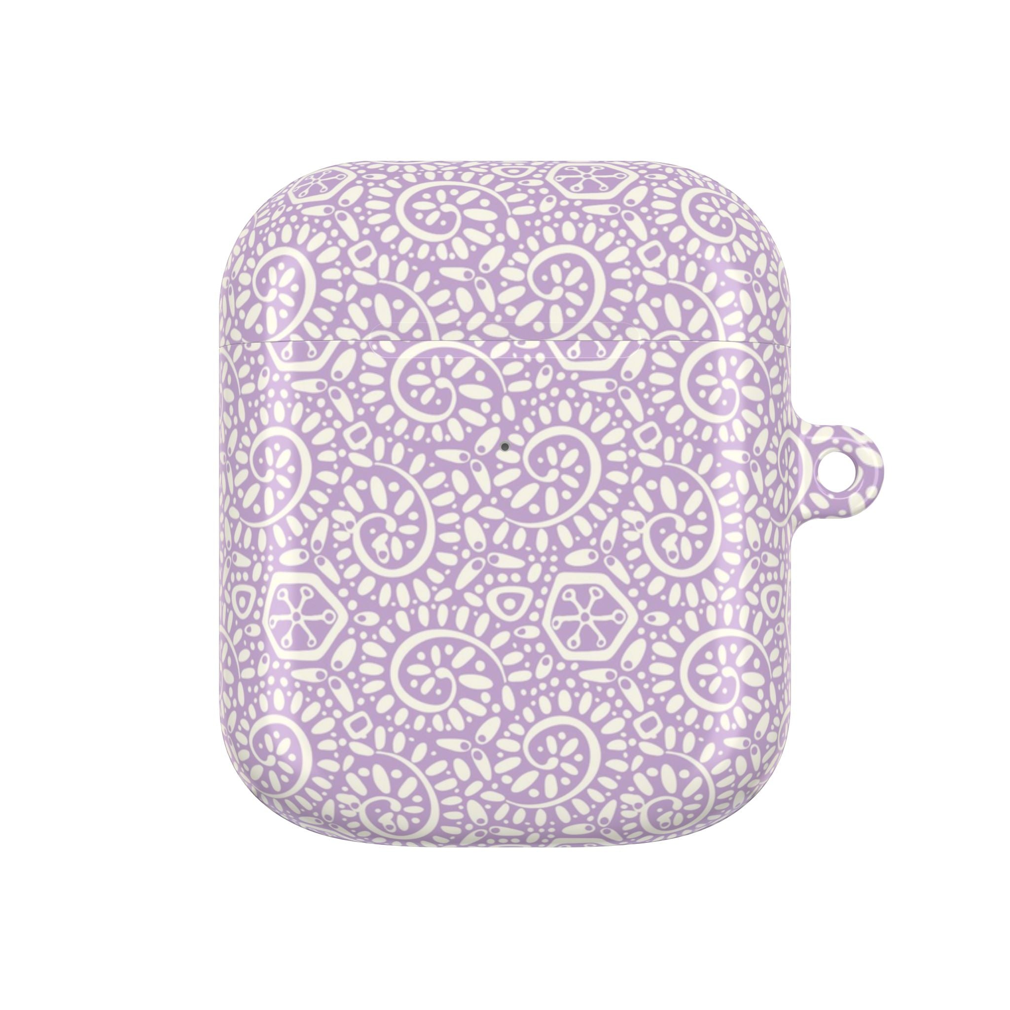 Canto Swirl Pastel Lavender AirPods Case