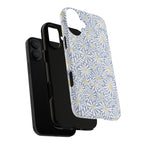 Montauk Daisy Cottage Blue MagSafe iPhone Case