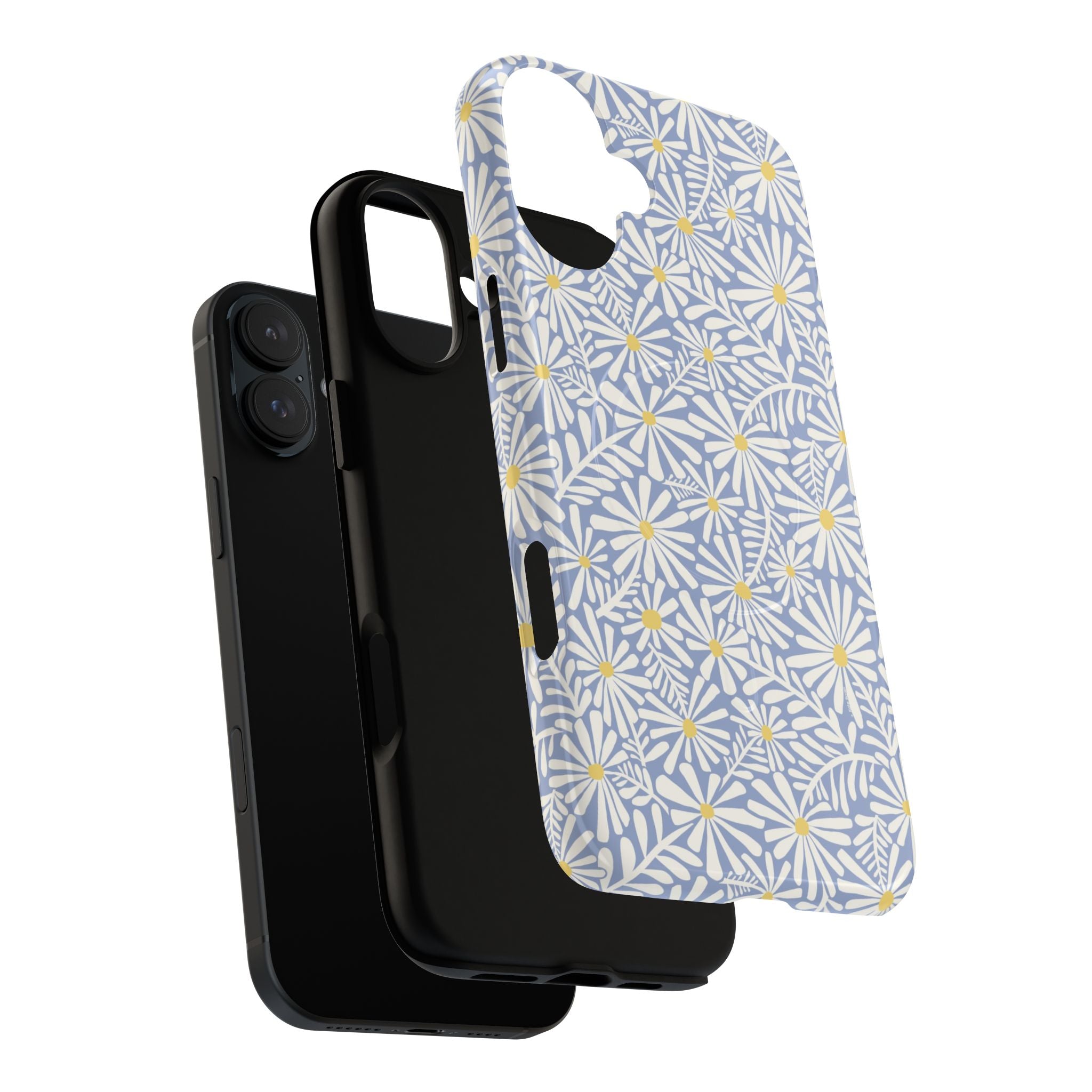 Montauk Daisy Cottage Blue MagSafe iPhone Case
