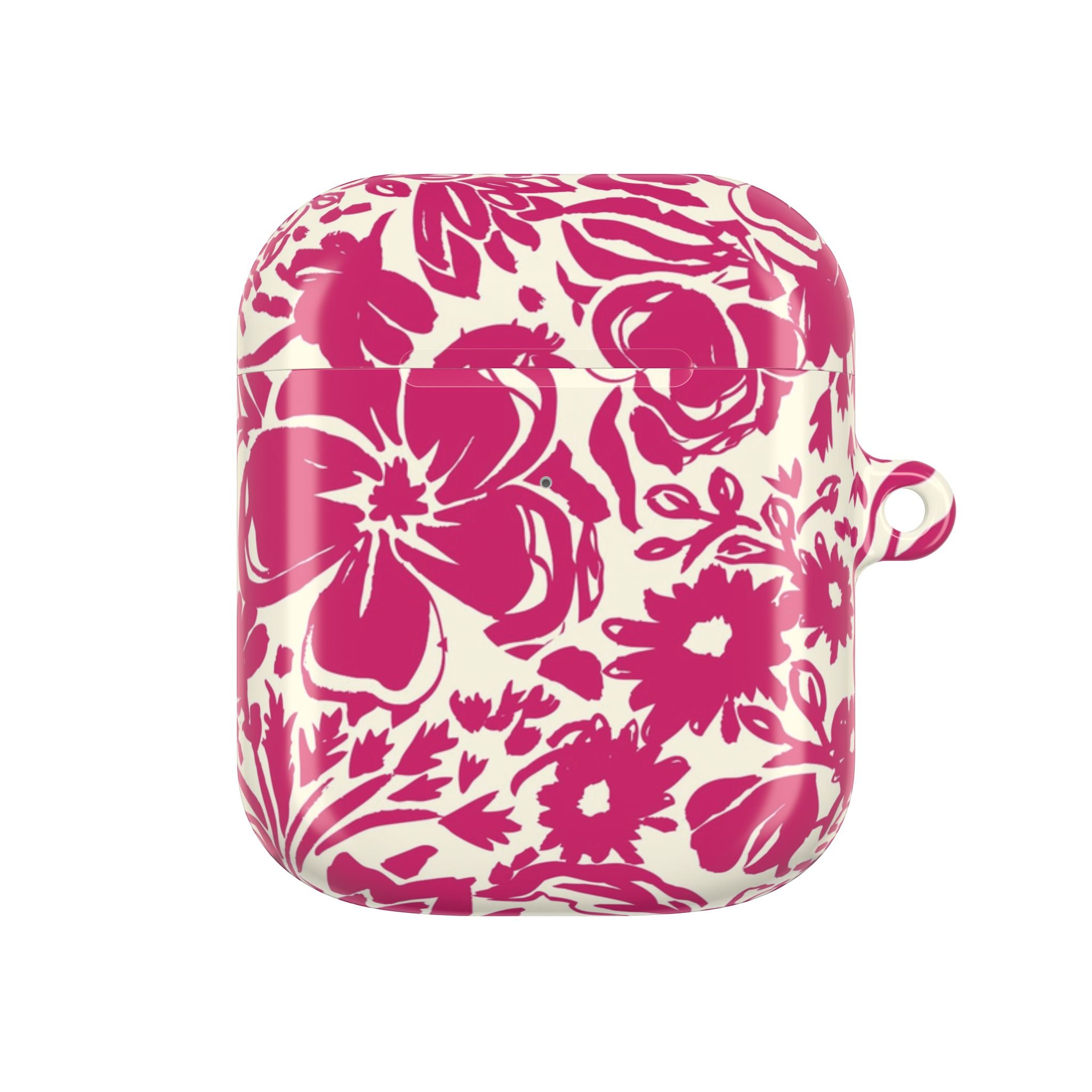 Rhapsody Floral Bright Pink AirPods Case