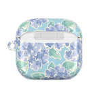 Nantucket Hydrangea Personalized AirPods Case