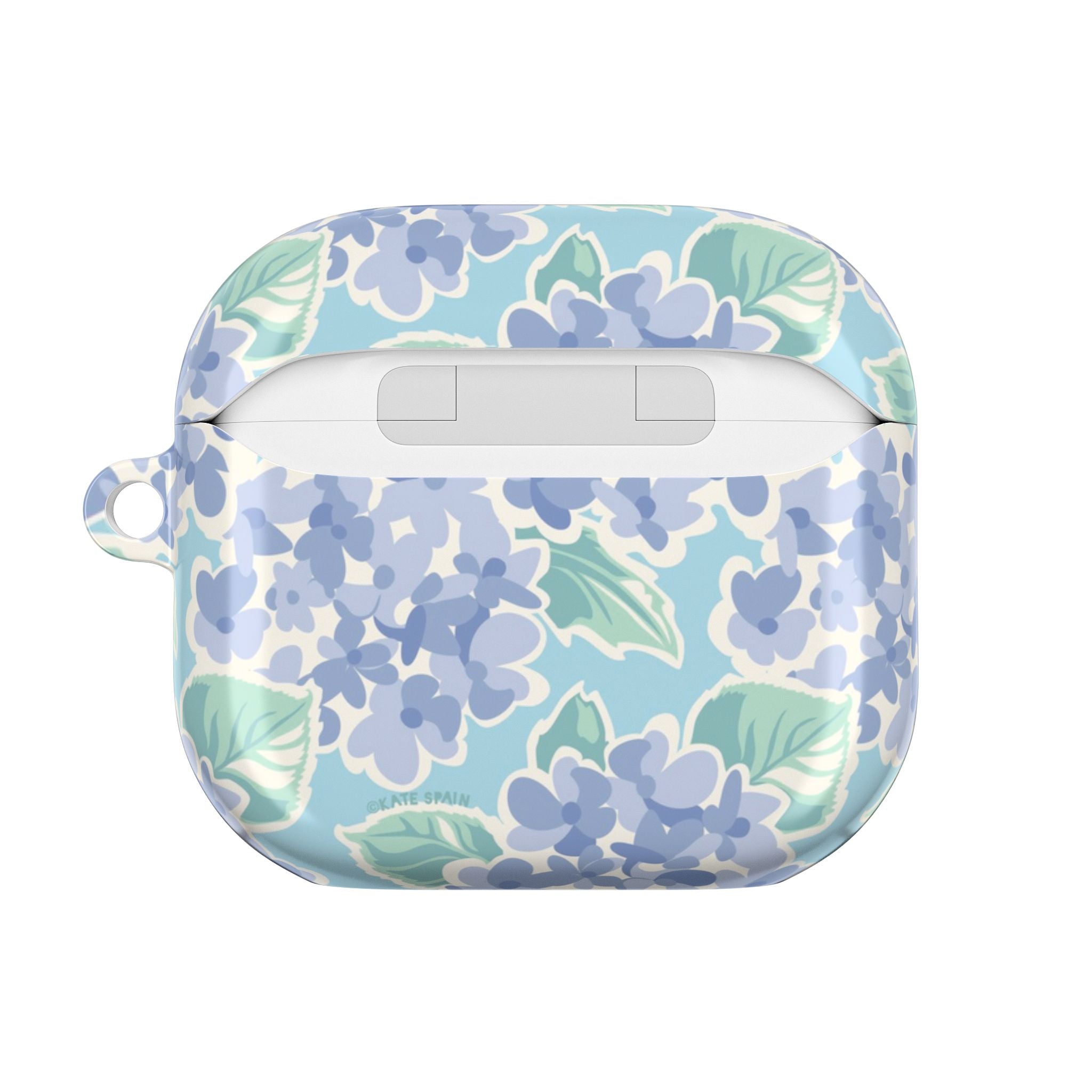 Nantucket Hydrangea Personalized AirPods Case