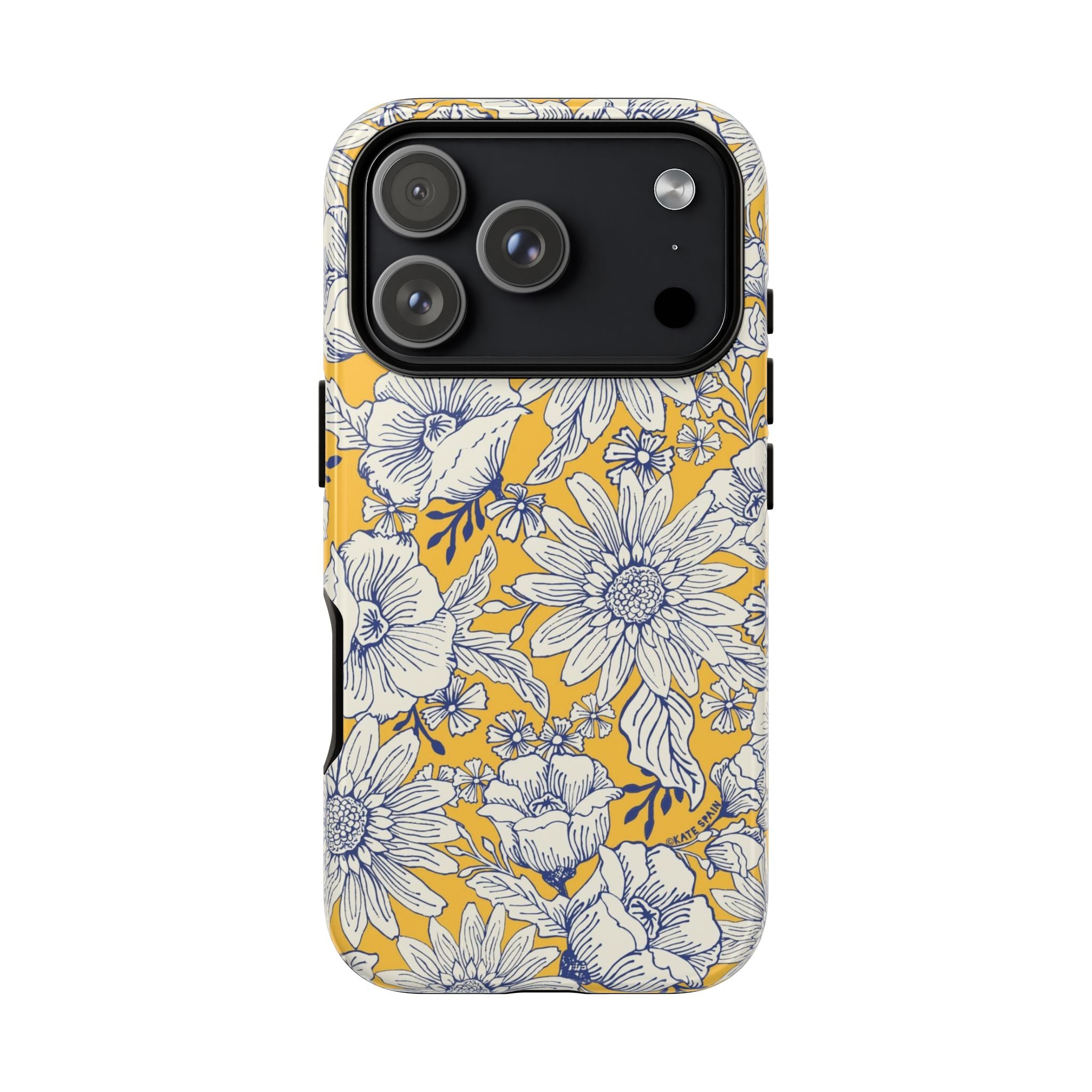 Jardin tough case for iPhone 17 Pro - glossy elegant floral jardin design