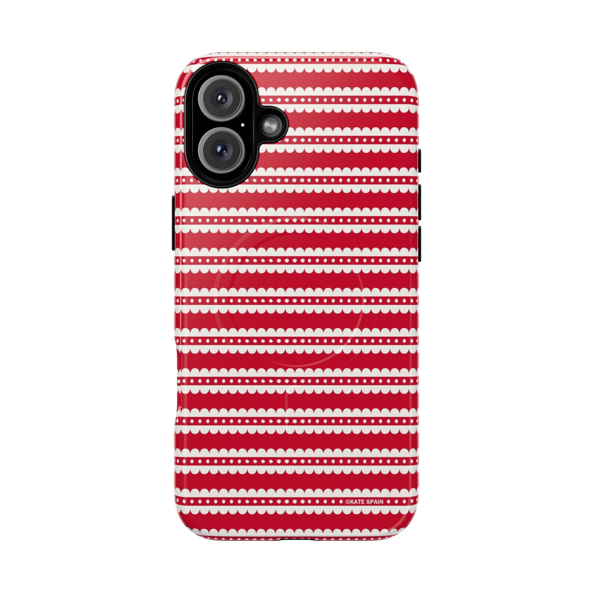 Candy Cane Stripe MagSafe iPhone Case