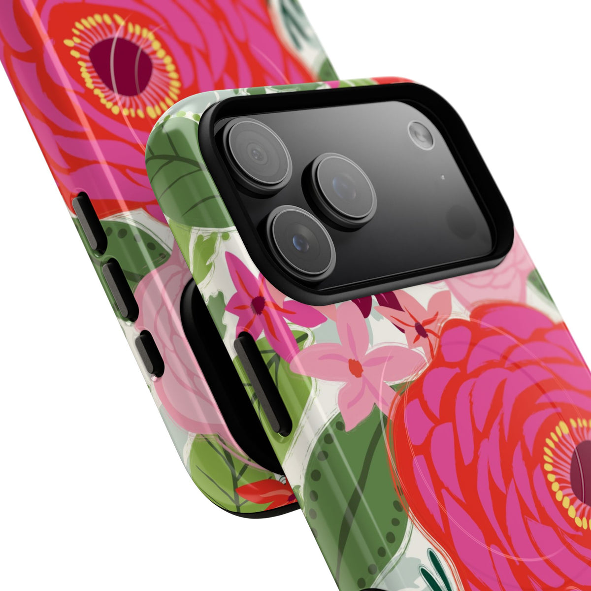 Bloomerie Fuchsia MagSafe iPhone Case