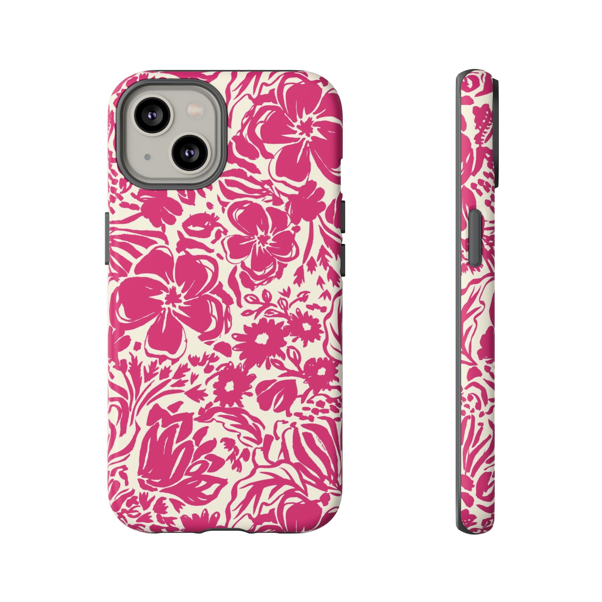 Rhapsody Bright Pink iPhone Case