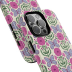 Butterfly Tough iPhone 16 Pro Max Case – lifestyle/angled shot