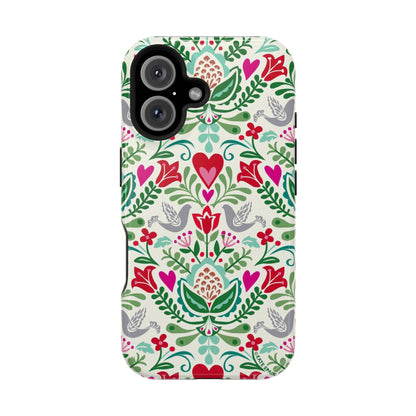 Rosemaling iPhone MagSafe Tough Case