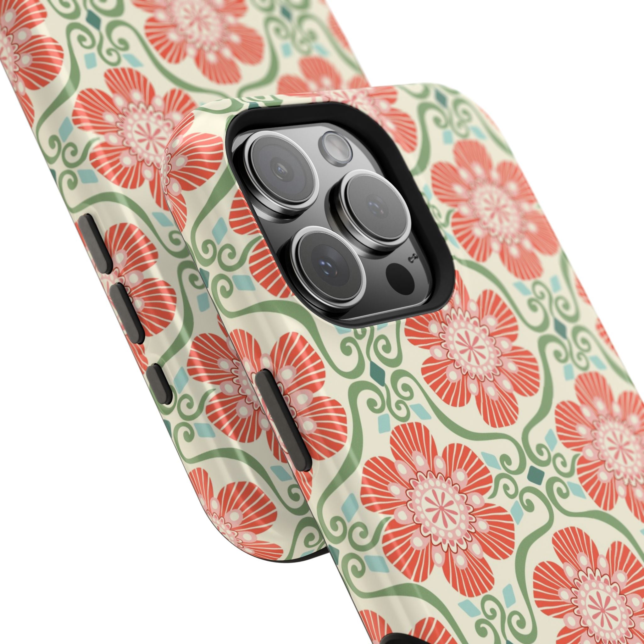 Barcelona Flowers MagSafe iPhone Case