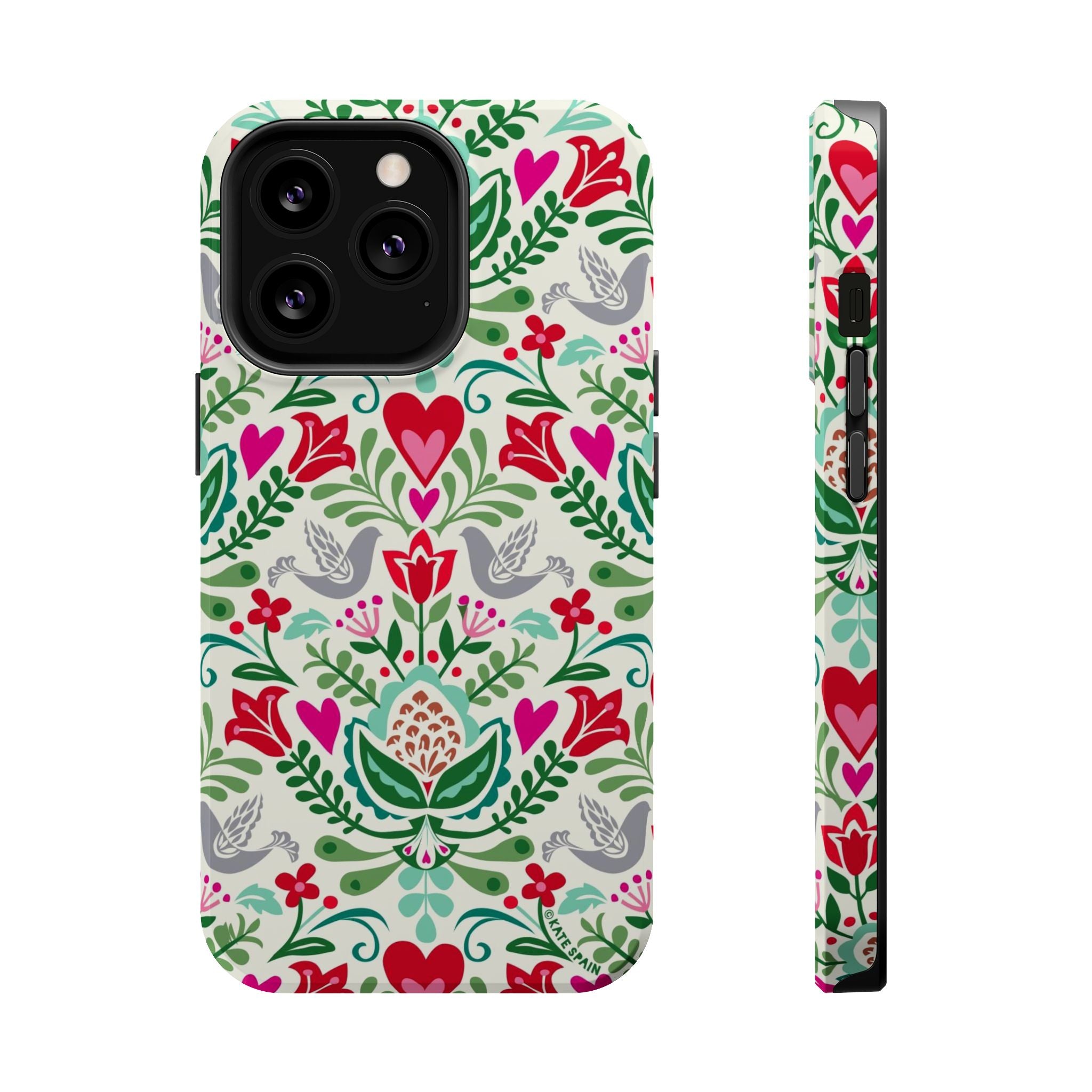 Rosemaling MagSafe iPhone Case