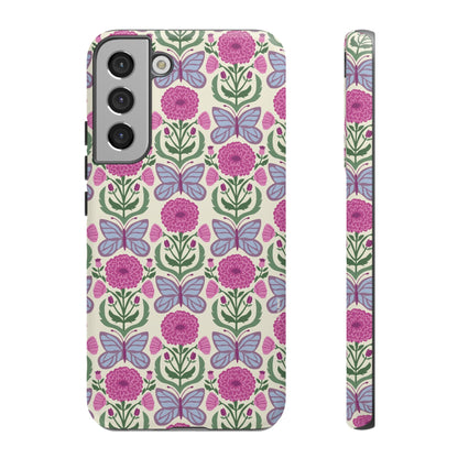 Butterfly Samsung Case - Garden Nature Design