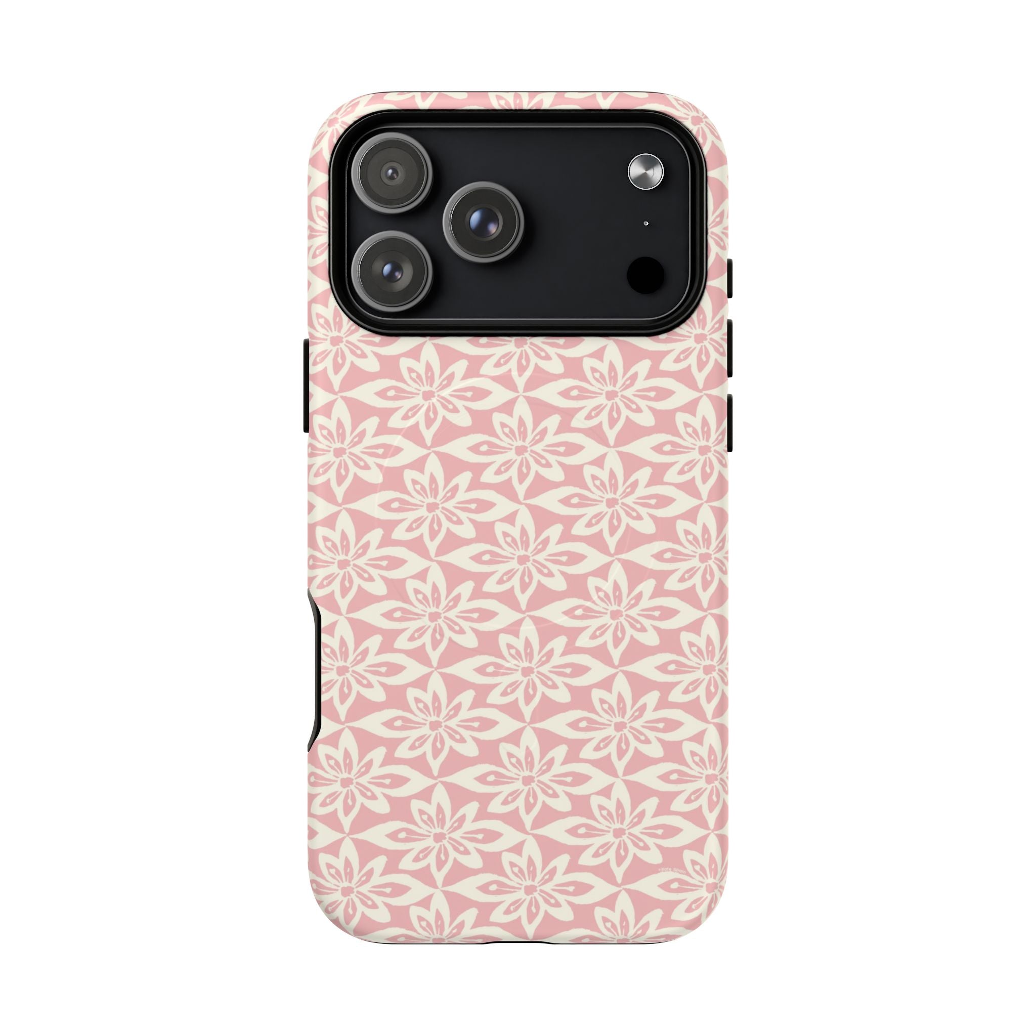Lily Pastel Pink MagSafe iPhone Case