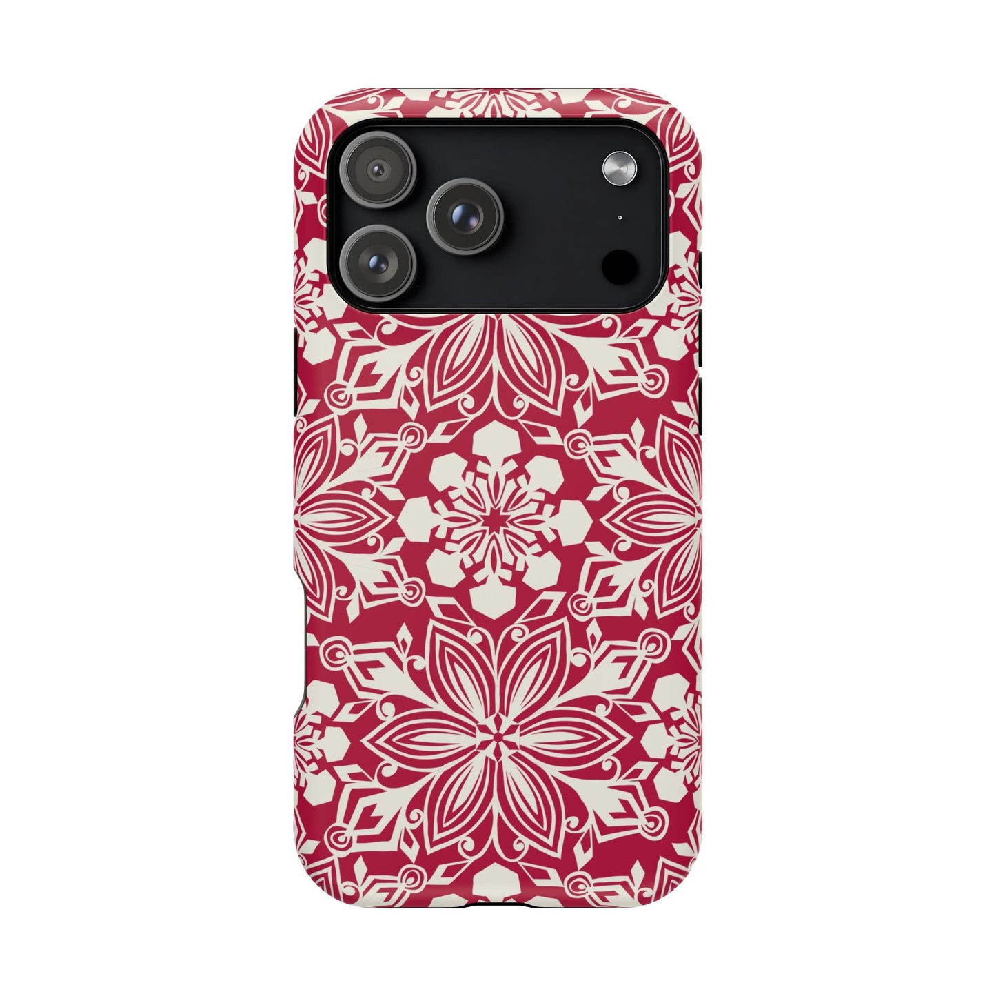 Snowfall Paper Cut Snowflake MagSafe Tough Case