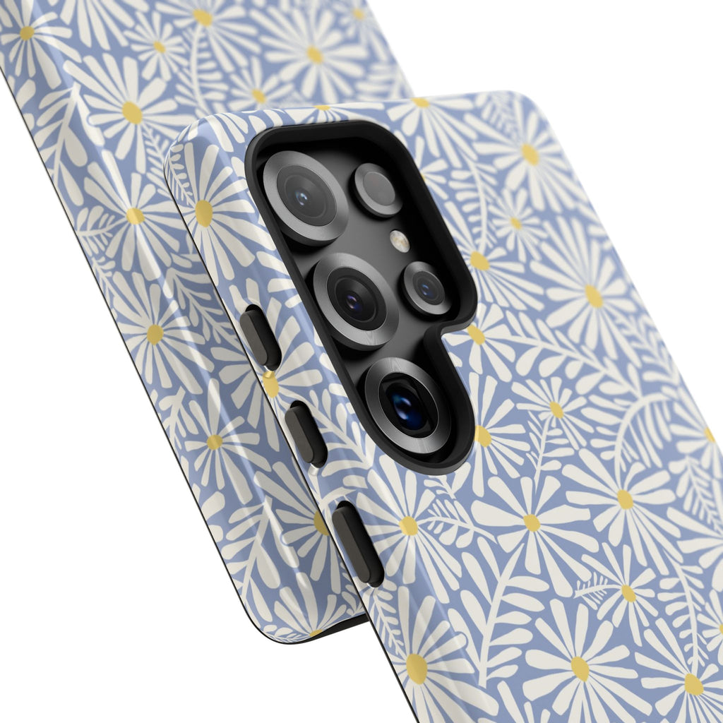 Montauk Daisy Cottage Blue Samsung Case