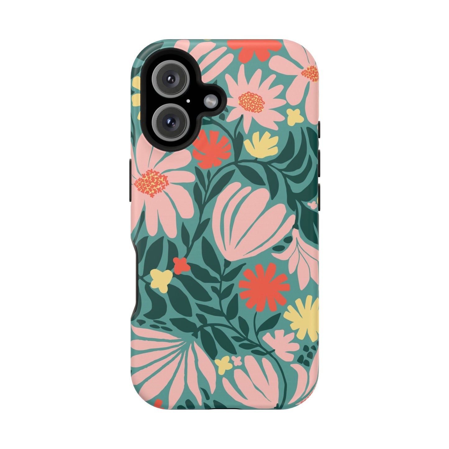 Botanica Teal iPhone Magsafe iPhone 16 Matte