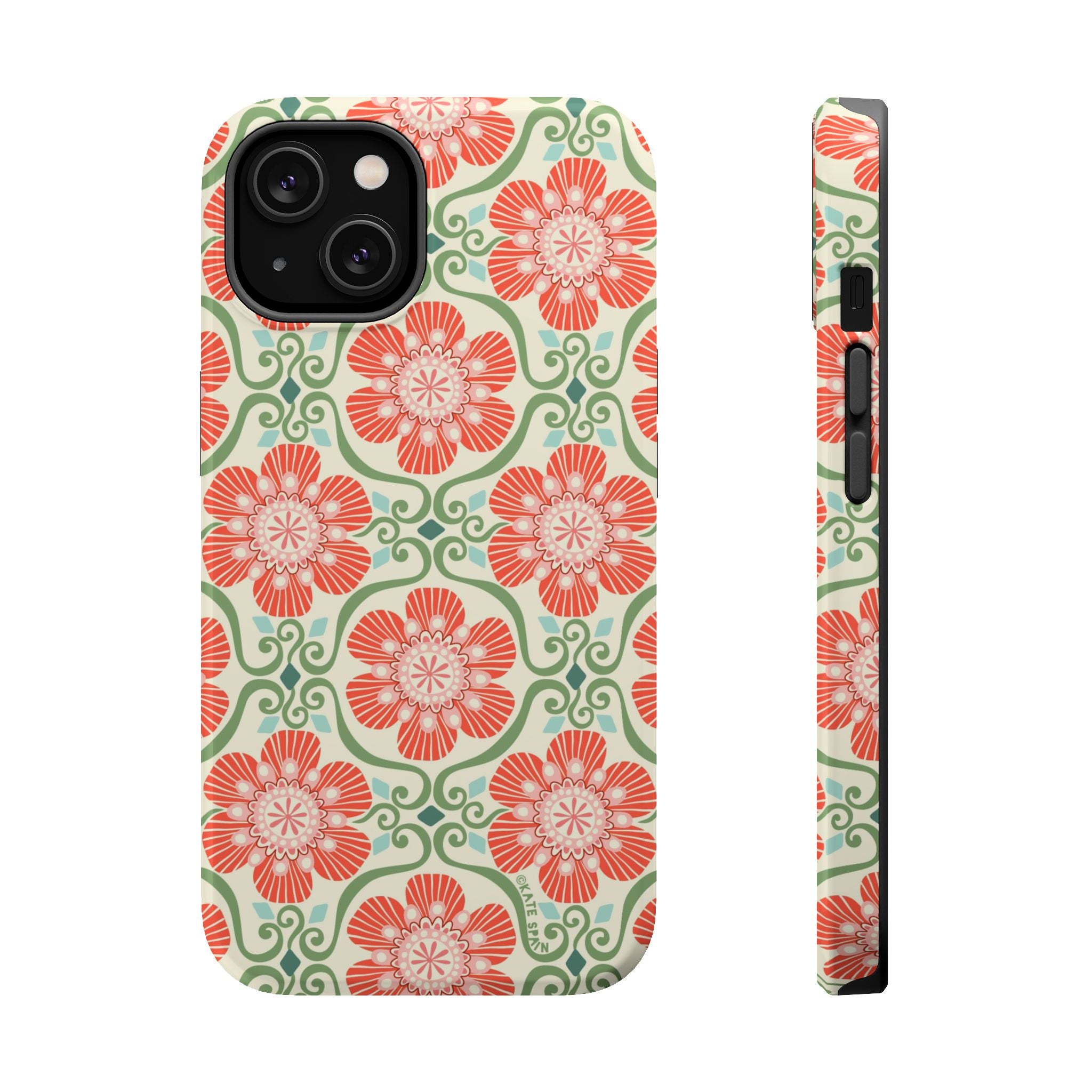 Barcelona Flowers MagSafe iPhone Case
