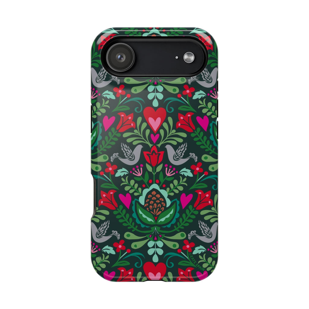 Rosemaling MagSafe iPhone Case