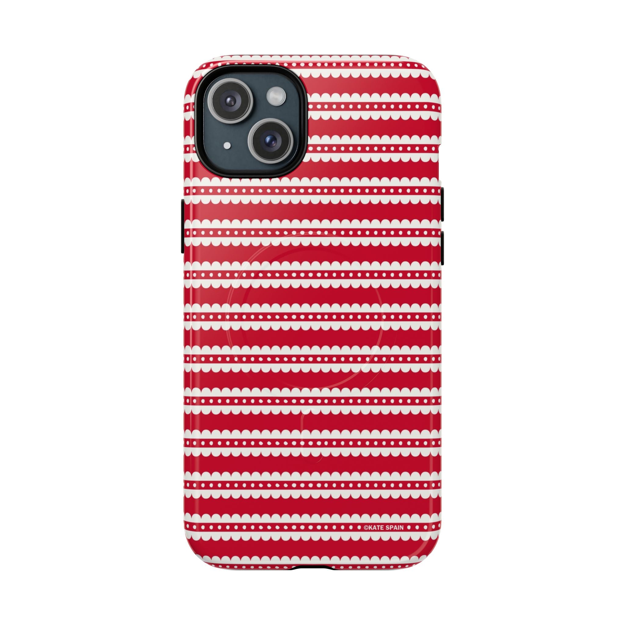 Candy Cane Stripe MagSafe iPhone Case