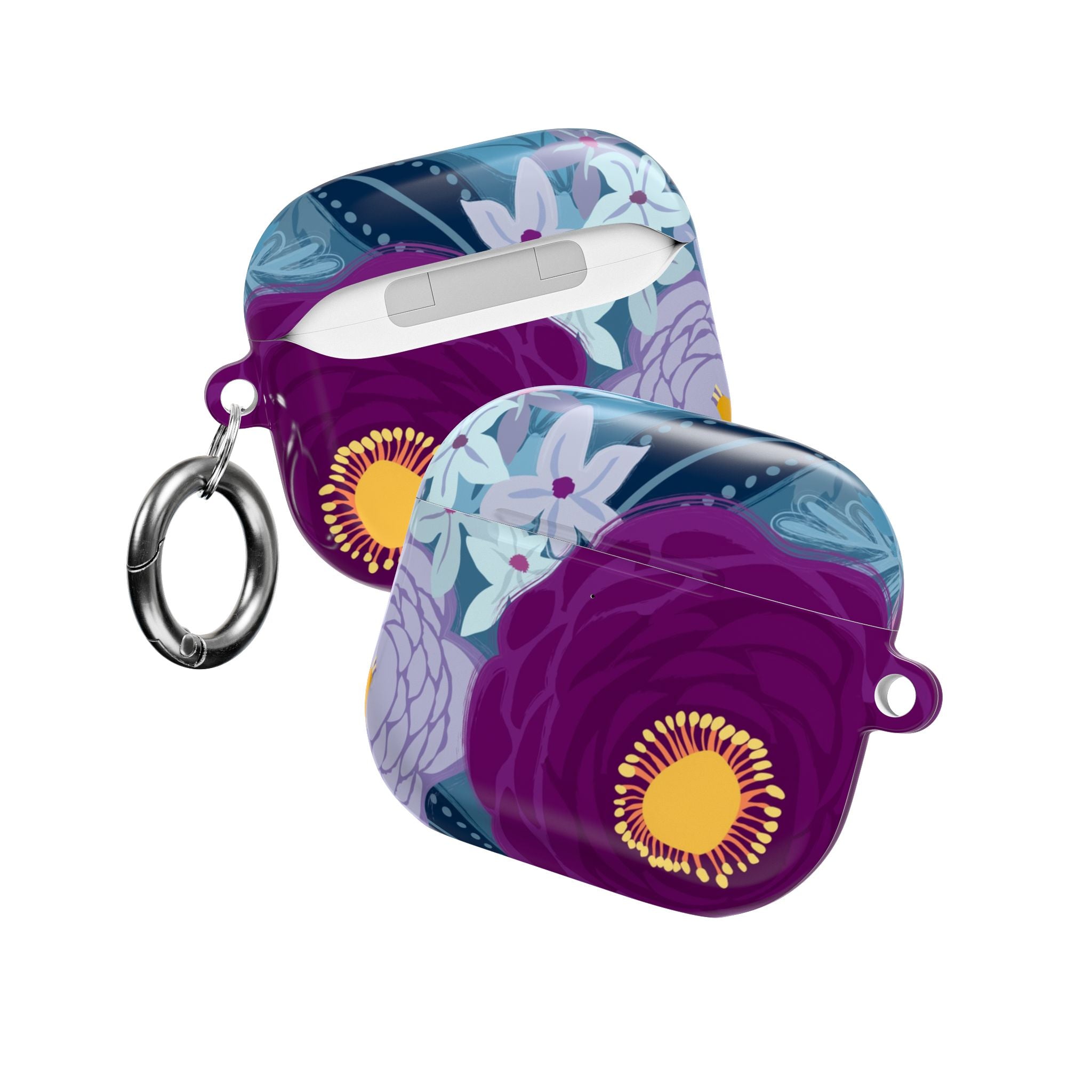 Bloomerie Violet AirPods Case