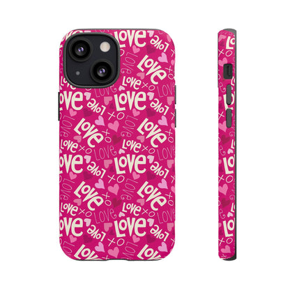 Lotta Love Pattern iPhone Tough Case