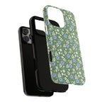 Petaline Tough iPhone 16 Pro Max Case – exploded side view showing dual-layer construction