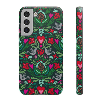 Rosemaling Samsung Tough Case Samsung Galaxy S22 Plus Matte