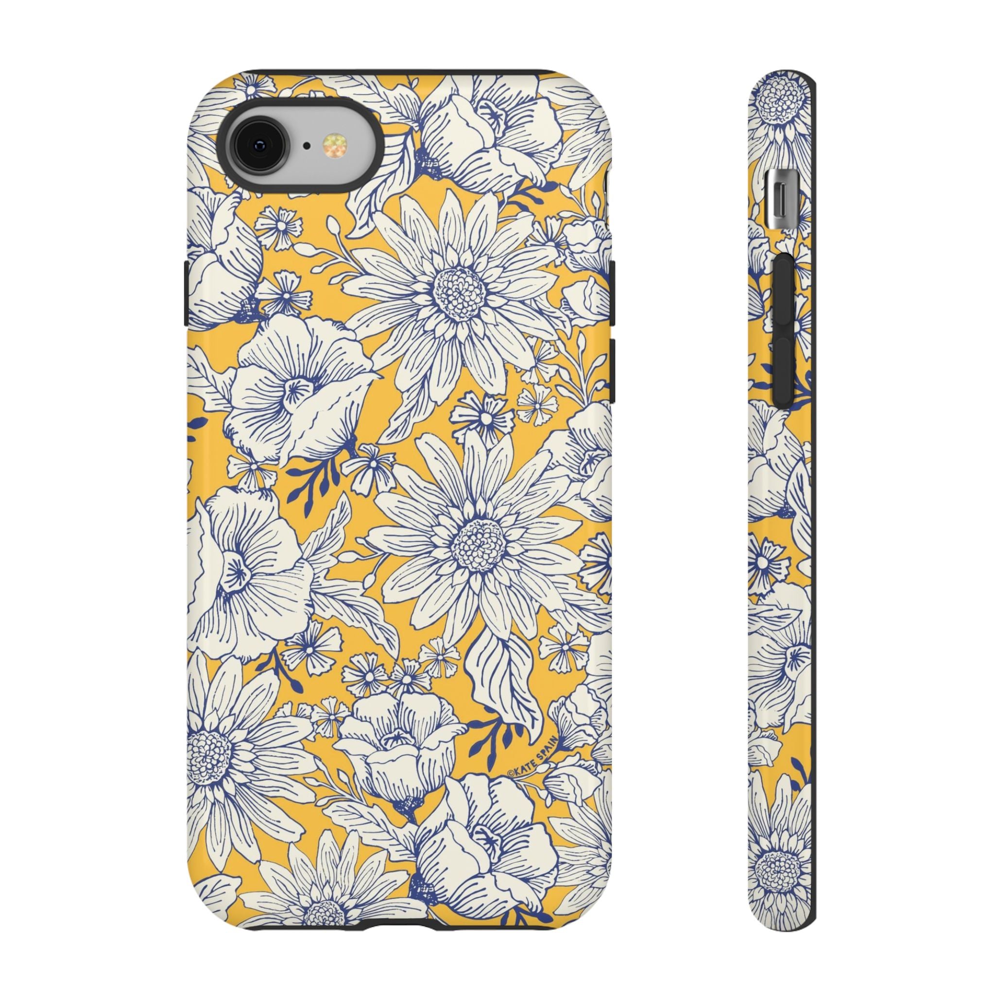 Jardin tough case for iPhone 8 - glossy elegant floral jardin cover