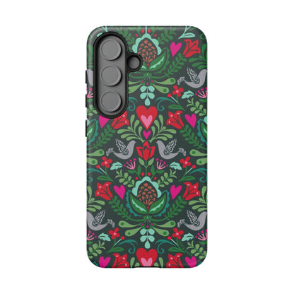 Rosemaling Samsung Tough Case Samsung Galaxy S25 Matte