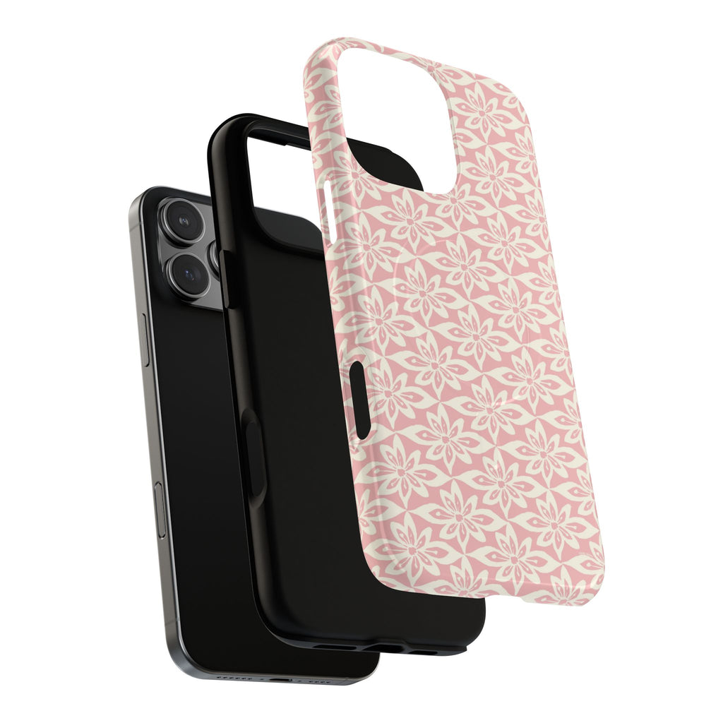 Lily Pastel Pink MagSafe iPhone Case