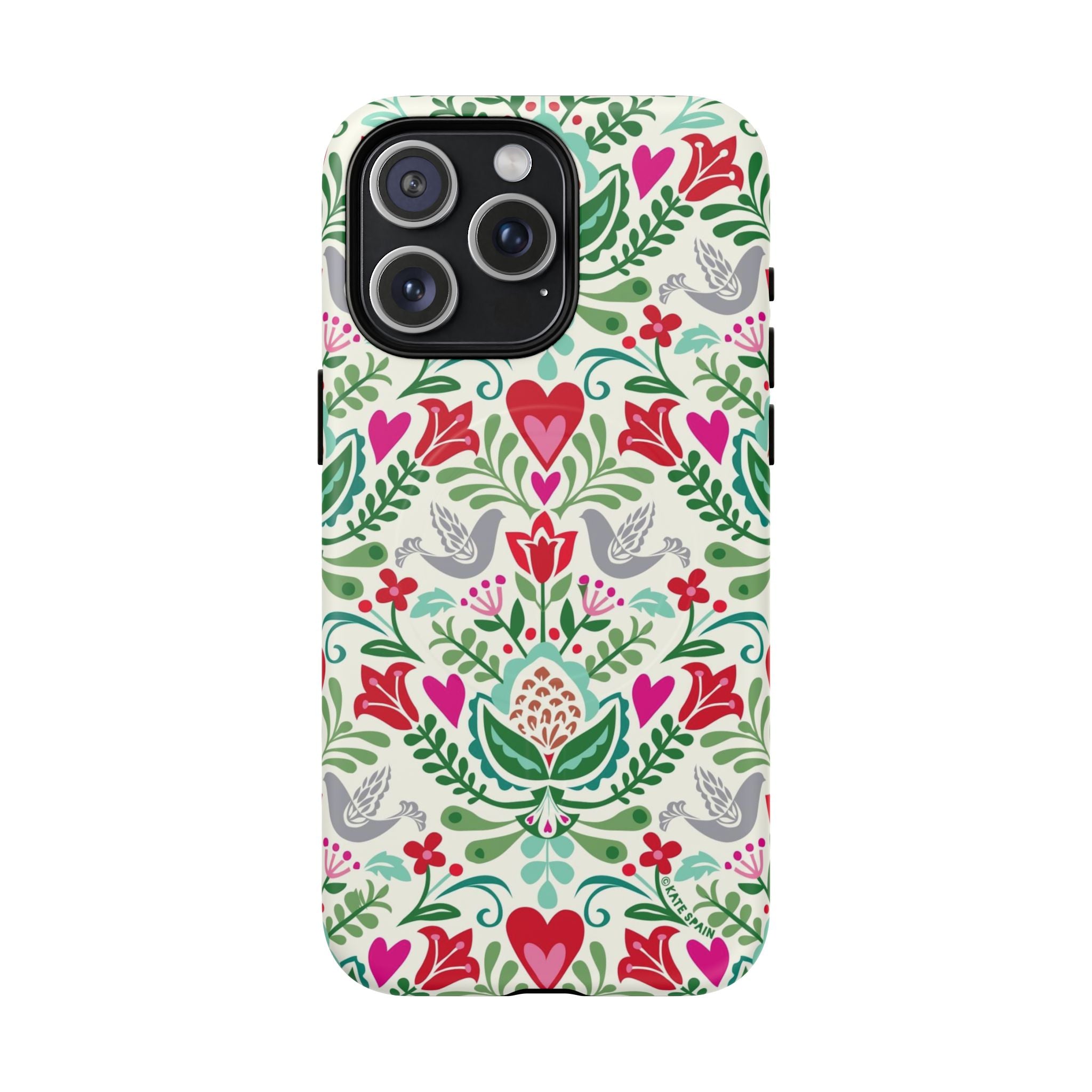 Rosemaling MagSafe iPhone Case