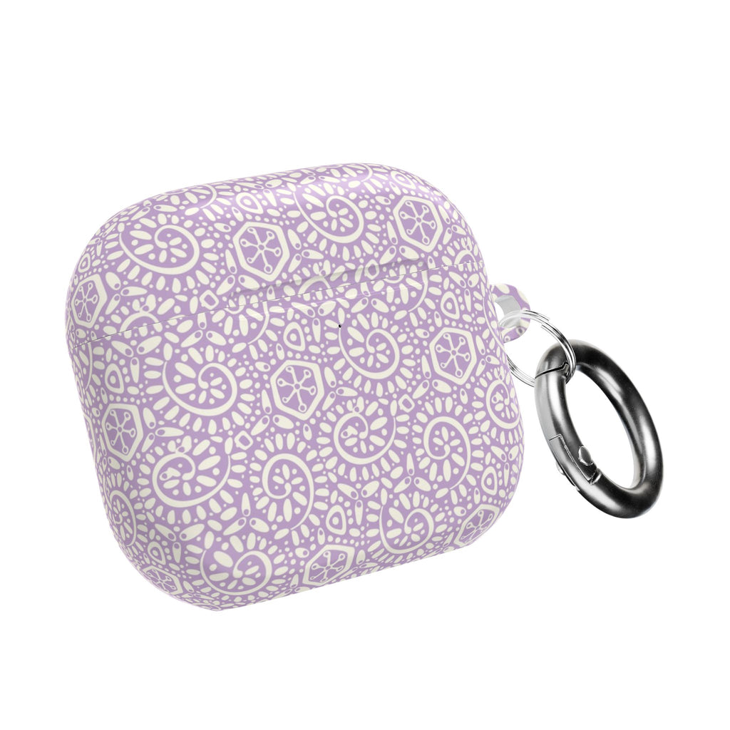 Canto Swirl Pastel Lavender AirPods Case