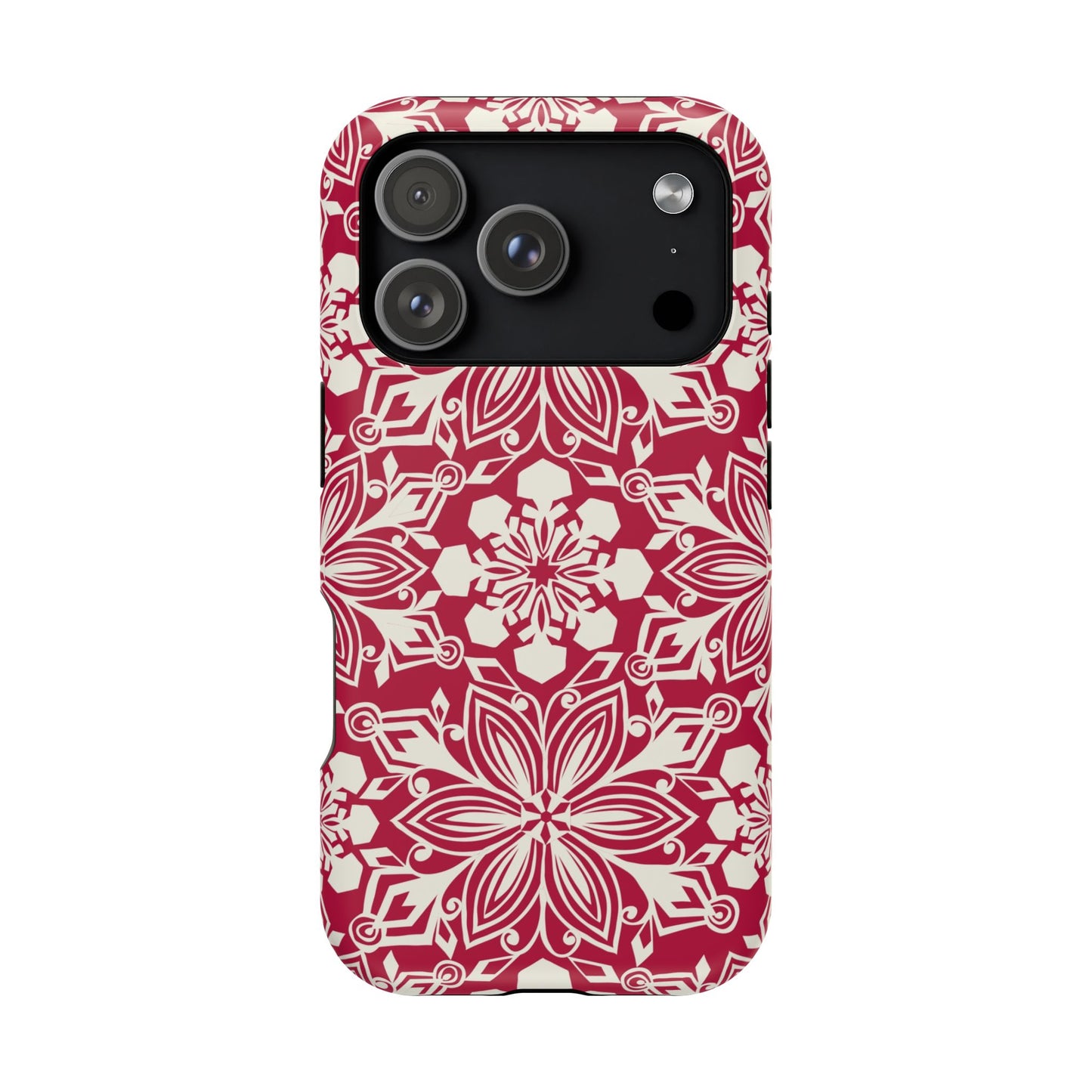 Snowfall Paper Cut Snowflake MagSafe Tough Case