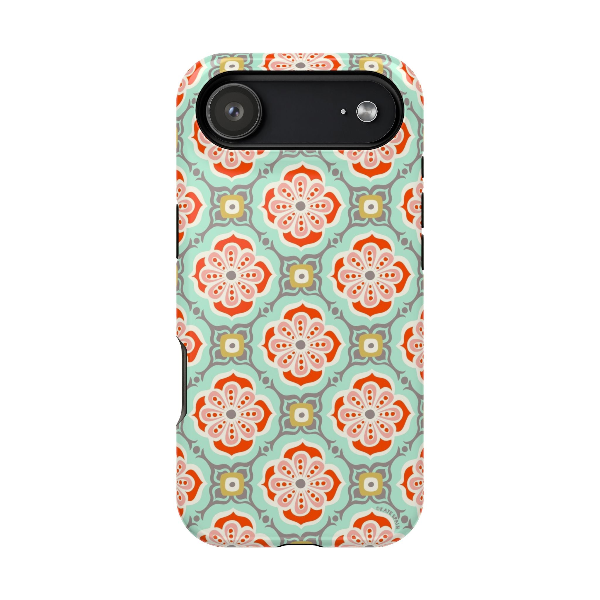Stylish Alhambra geometric MagSafe case for iPhone 17 Air - glossy protective cover
