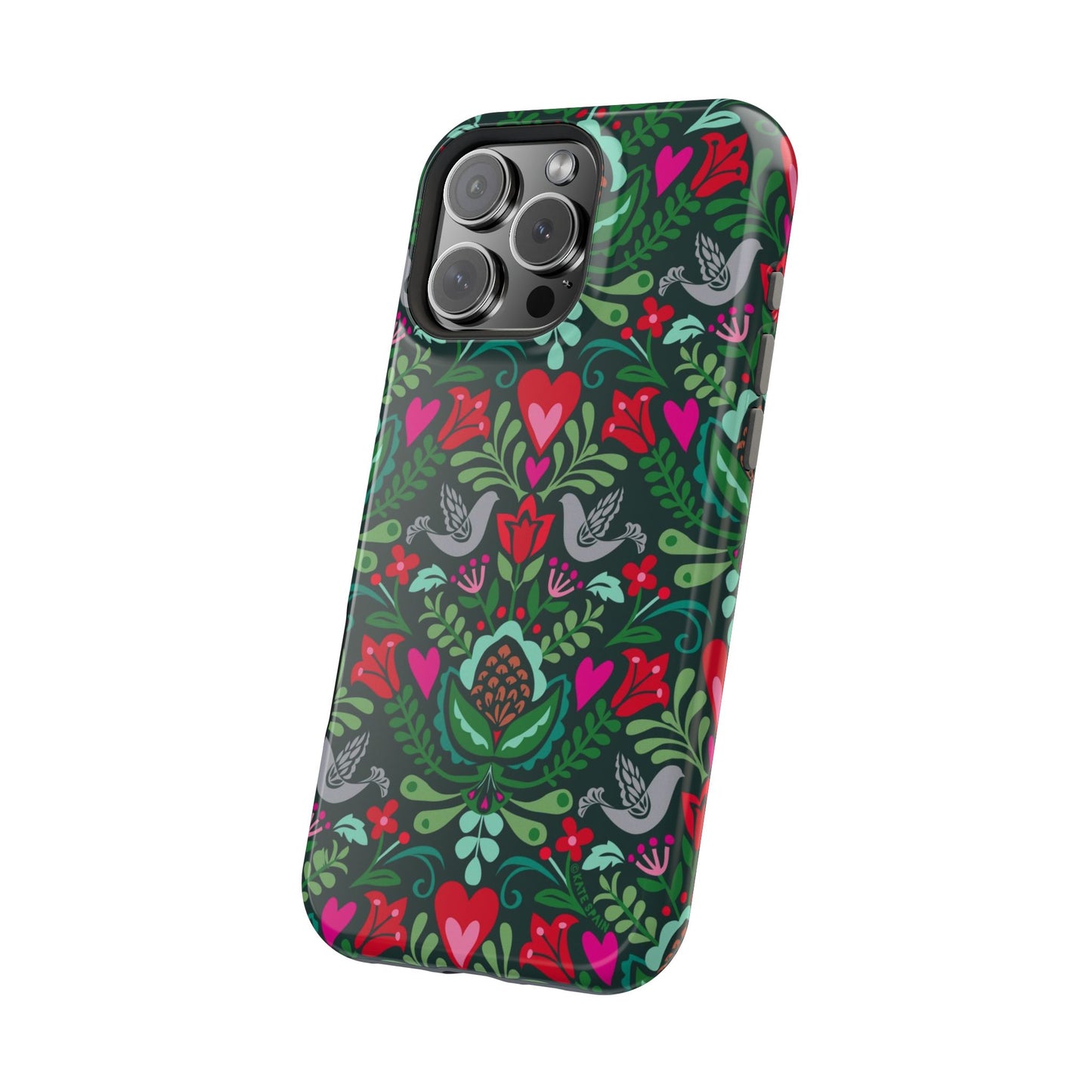Rosemaling iPhone MagSafe Tough Case
