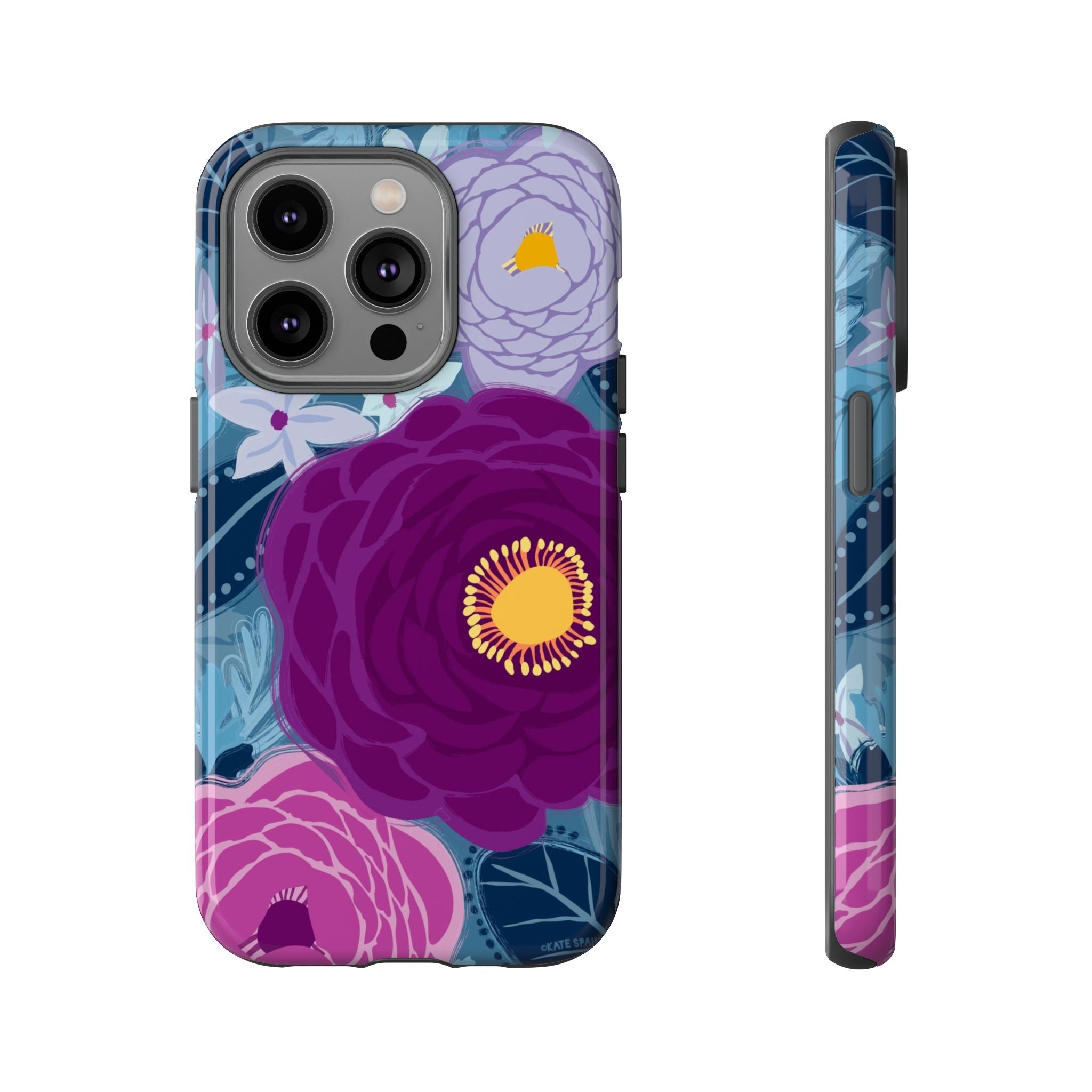 Bloomerie Violet iPhone Case