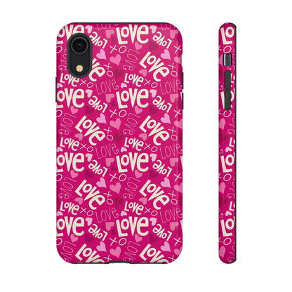 Lotta Love Pattern iPhone Tough Case
