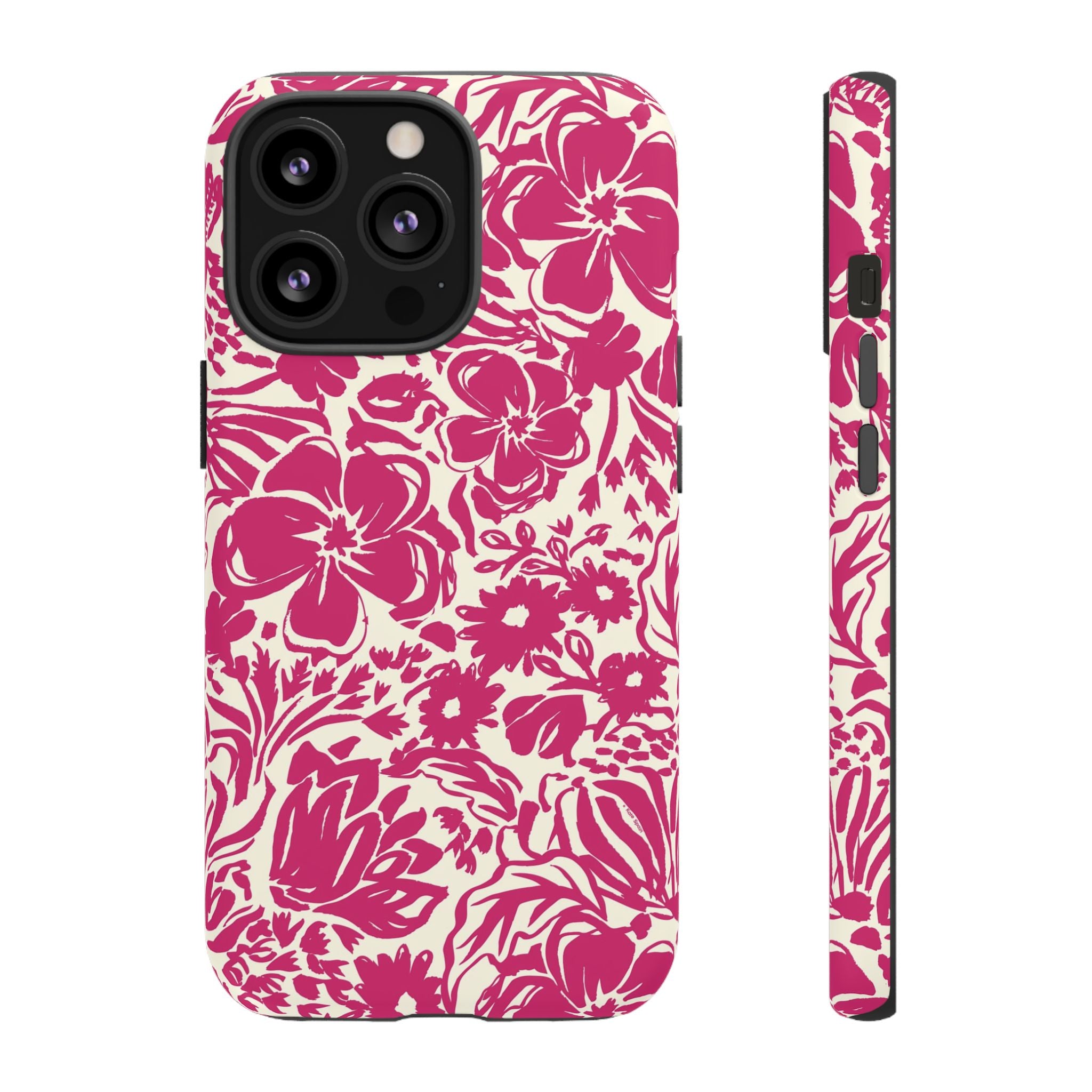 Rhapsody Bright Pink iPhone Case