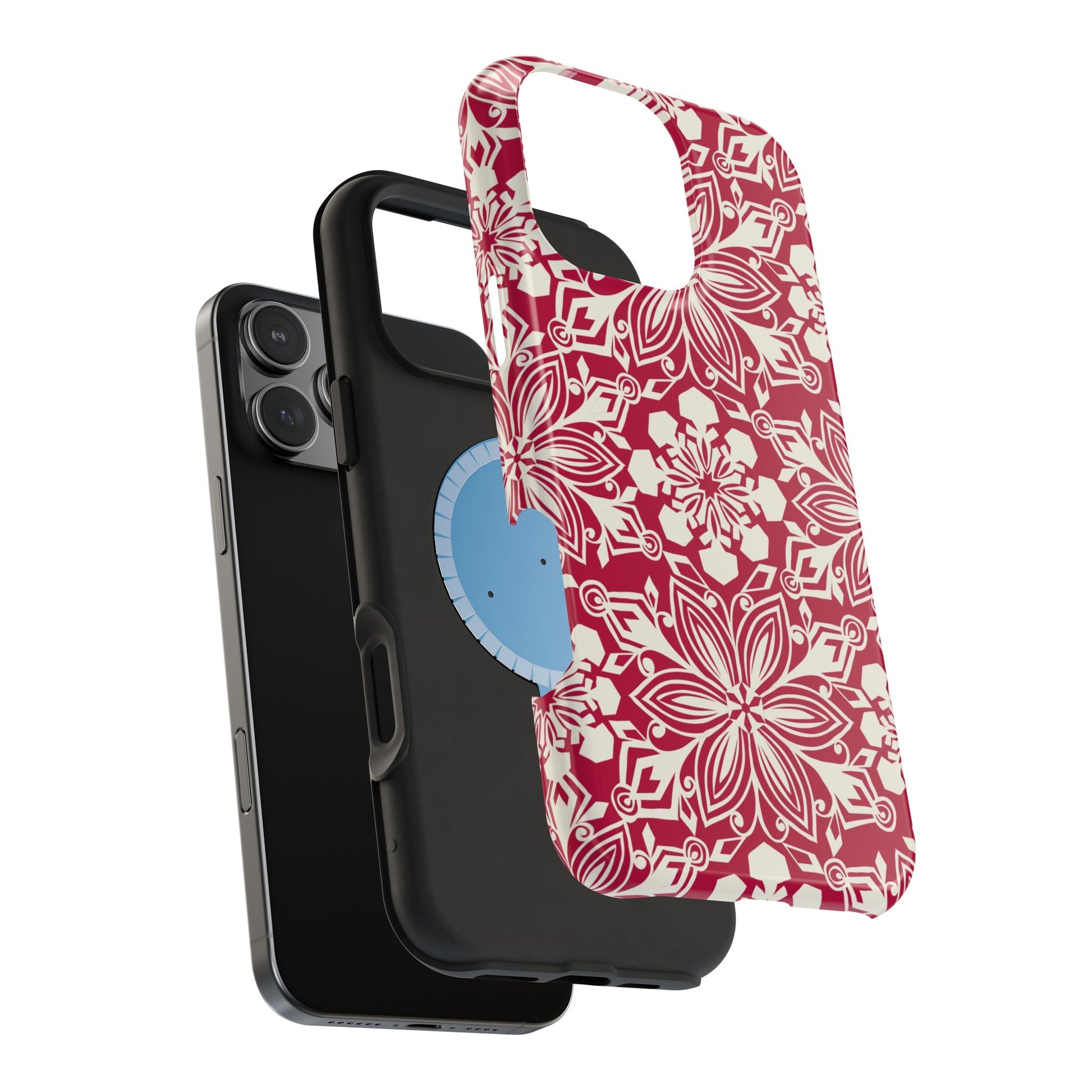 Snowfall Paper Cut Snowflake MagSafe Tough Case