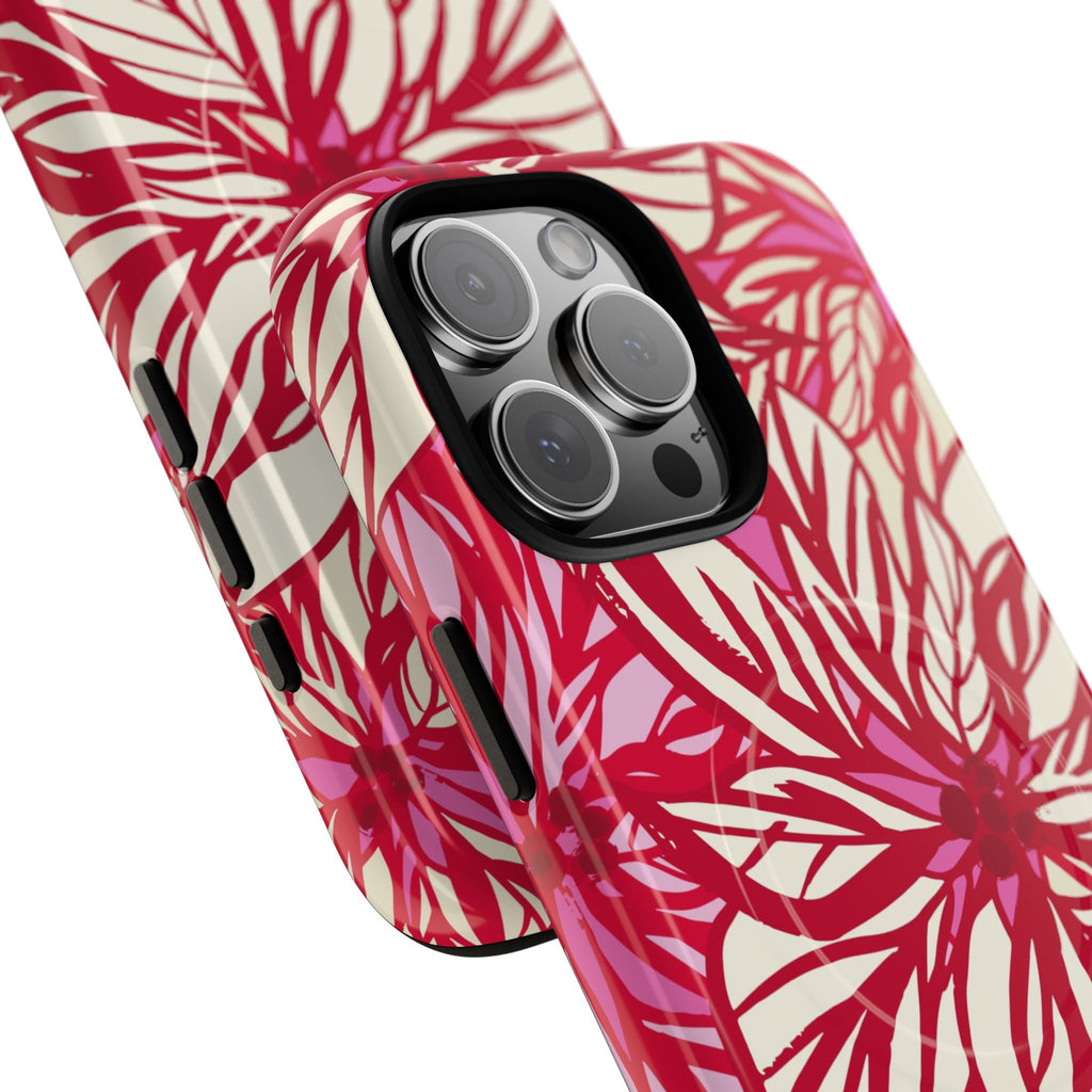Poinsettia MagSafe iPhone Case