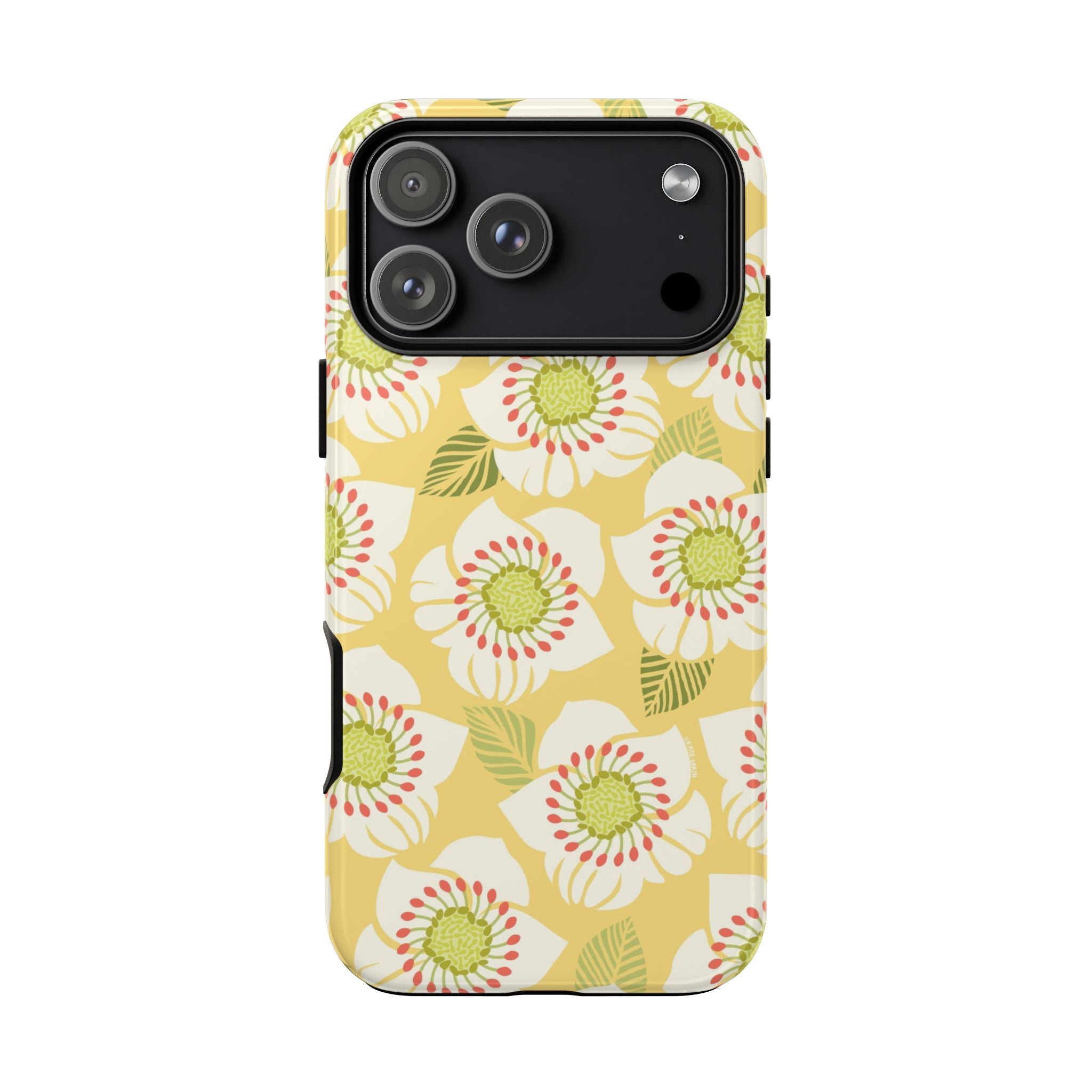 Panache Yellow iPhone Case
