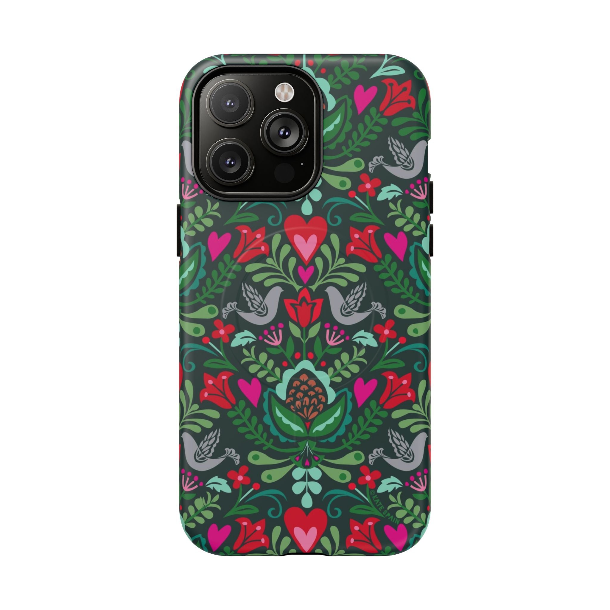 Rosemaling MagSafe iPhone Case