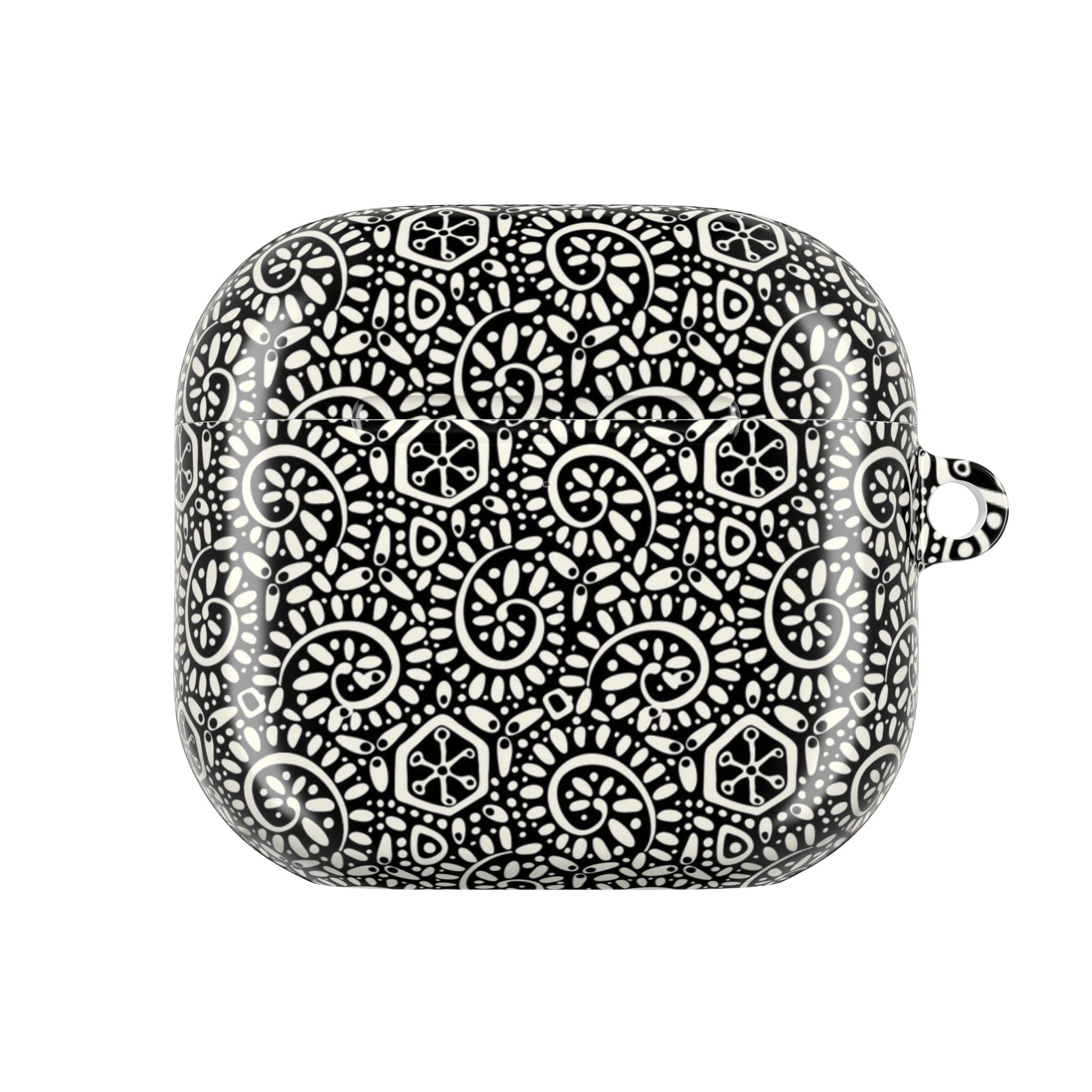 Canto Swirls Black AirPods Case