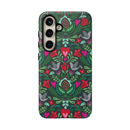 Rosemaling Samsung Tough Case Samsung Galaxy S24 Matte