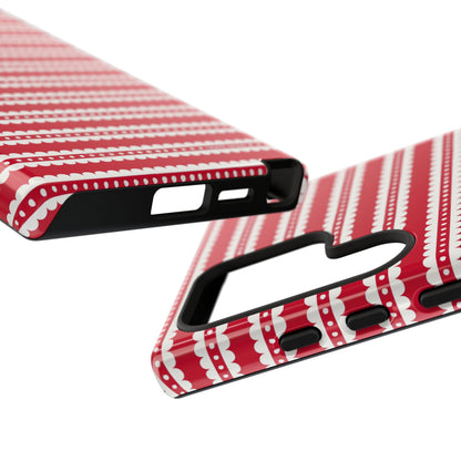 Candy Cane Stripe Samsung Galaxy Tough Case