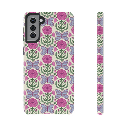 Butterfly Samsung Case - Garden Nature Design