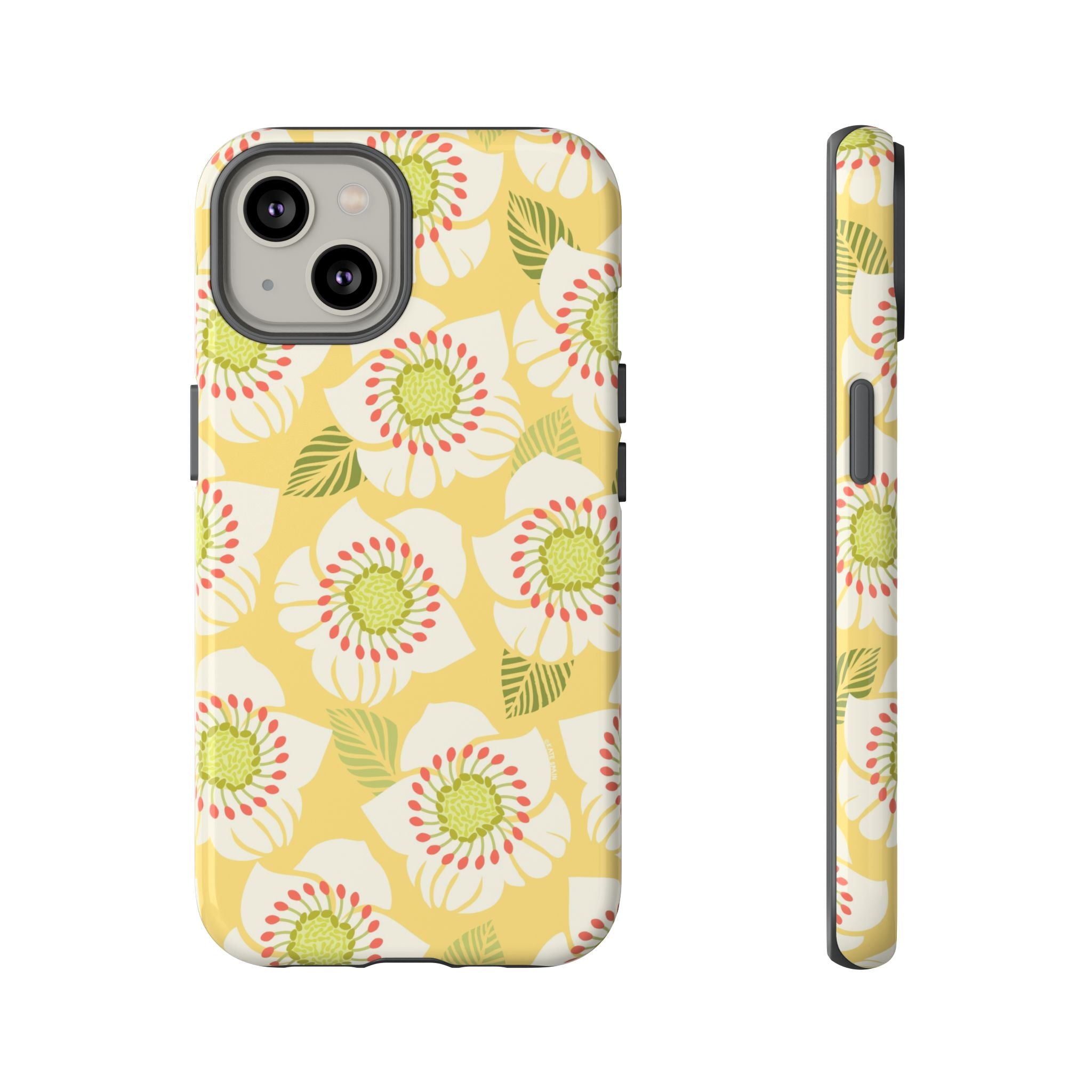 Panache Yellow iPhone Case