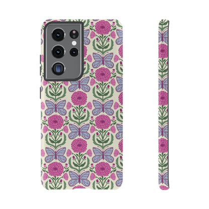 Butterfly Samsung Case - Garden Nature Design